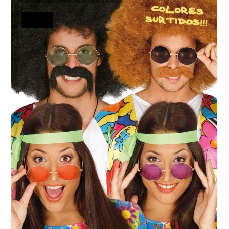 GAFAS HIPPIE GRANDES SURTIDAS